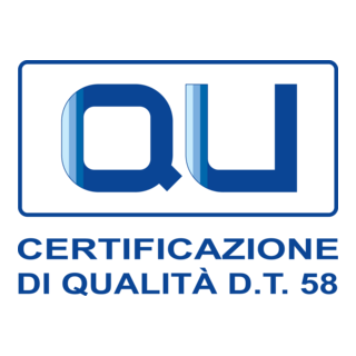 QU Certificazione Qualità DT58 Logo PNG Vector