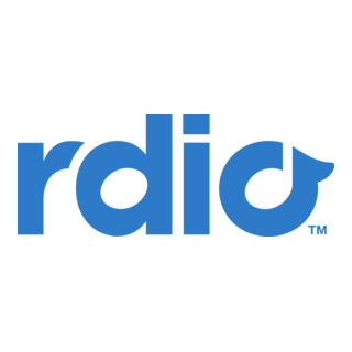 Rdio Logo PNG Vector
