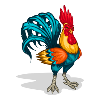 rooster Logo PNG Vector