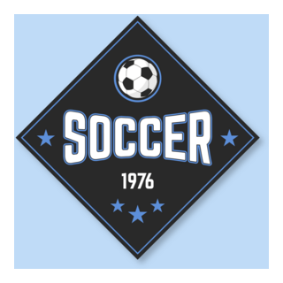 Soccer badge in vintage style Logo PNG Vector