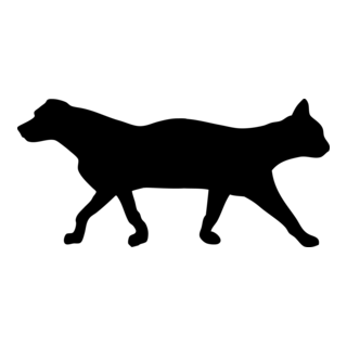 The Cat and The Dog Logo PNG Vector