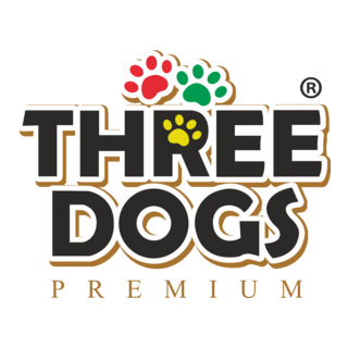 Three Dogs Logo PNG Vector