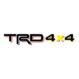 Toyota trd 4x4 Logo PNG Vector