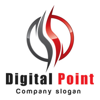 two semicircles and wavy lines Logo PNG Vector