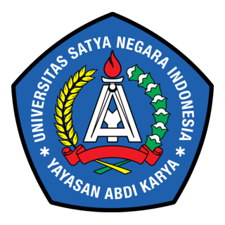 Universitas Satya Negara Indonesia Logo PNG Vector