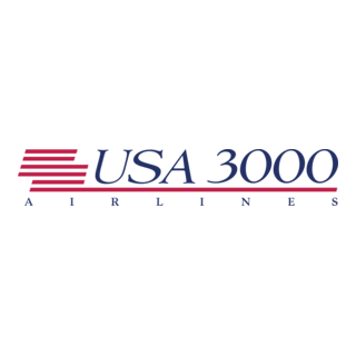 USA 3000 Airlines Logo PNG Vector