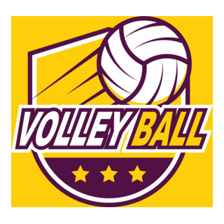 Volleyball Logo PNG Vector