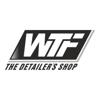 WTF The Detailers Shop Logo PNG Vector