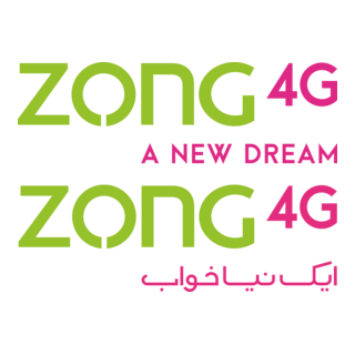 Zong 4G (Urdu + Eng) Logo PNG Vector