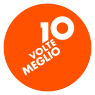 10 Volte Meglio Logo PNG Vector