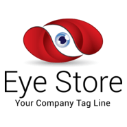 Abstract eye Logo PNG Vector