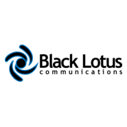 Black Lotus Communications Logo PNG Vector