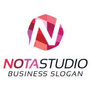 Colored letter n Logo PNG Vector