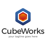 Coloured Cube Works Logo PNG Vector