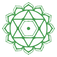 Heart Chakra Logo PNG Vector