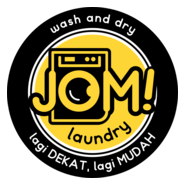 Jom Laundry Logo PNG Vector