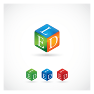 Letters with a cub Logo PNG Vector