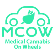 Medical Cannabis on Wheels Logo PNG Vector