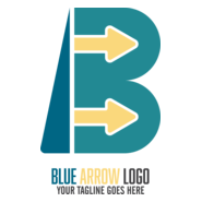 Modern letter b Logo PNG Vector