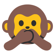 Monkey Emoji Logo PNG Vector