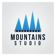 Mountains studio Logo PNG Vector