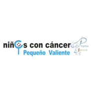 Niños con Cancer Pequeño Valiente Logo PNG Vector