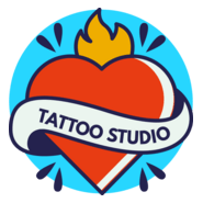 Pack of tattoo studio Logo PNG Vector