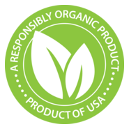 Responsibly Organic Product Logo PNG Vector