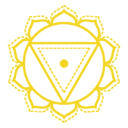 Solar Plexus Chakra Logo PNG Vector