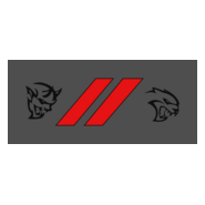 SRT Dodge Demon and Hellcat Logo PNG Vector