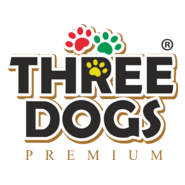 Three Dogs Logo PNG Vector