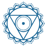 Throat Chakra Logo PNG Vector