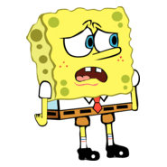 Worried Sponge Bob Logo PNG Vector