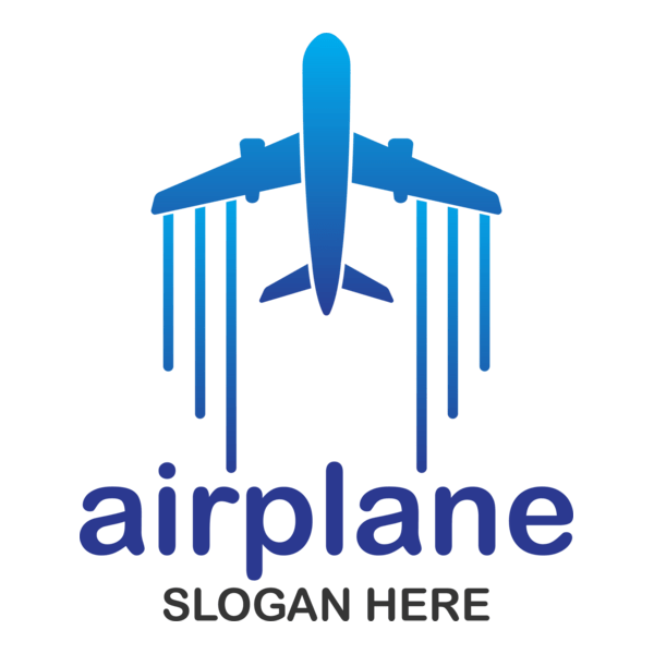 Air plane Logo PNG Vector