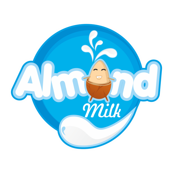 ALMOND MILK Logo PNG Vector