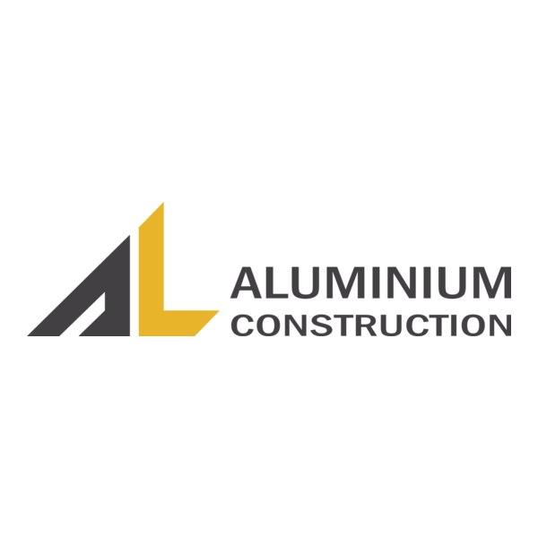Aluminium Construction Logo PNG Vector