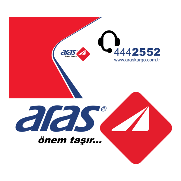 Aras Kargo Araç Kaplama Logo PNG Vector