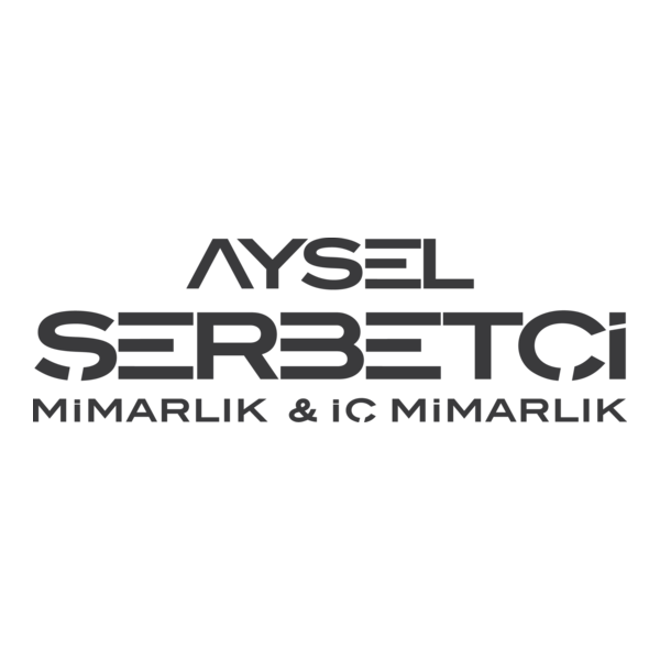 Aysel Şerbetçi Mimarlık Logo PNG Vector