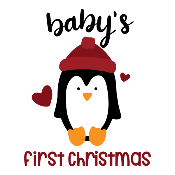 BABY’S FIRST CHRISTMAS Logo PNG Vector
