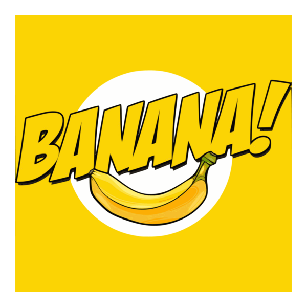 Banana Logo PNG Vector