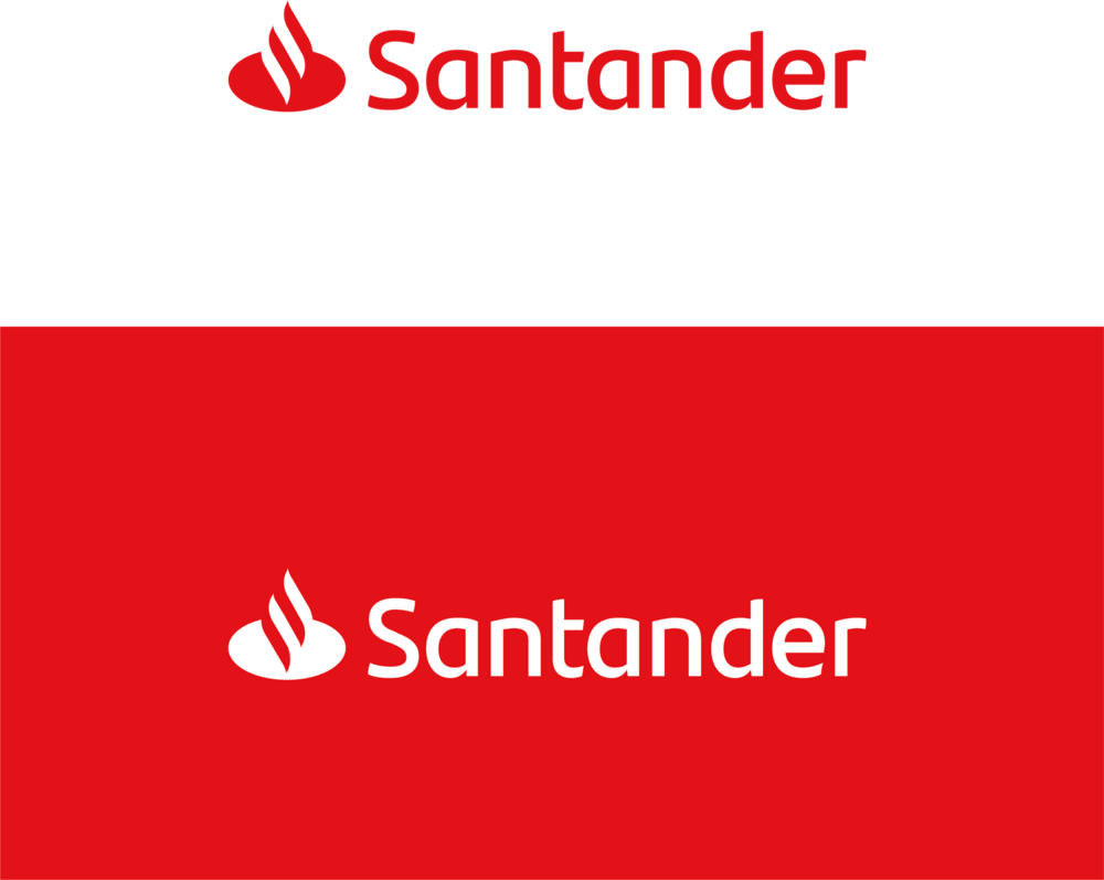 Banco Santander Logo PNG Vector