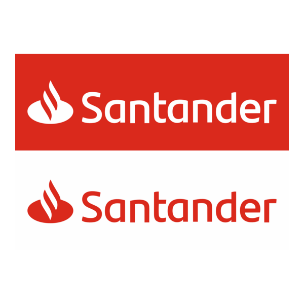 Banco Santander Logo PNG Vector
