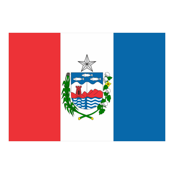 Bandeira oficial de Alagoas Logo PNG Vector