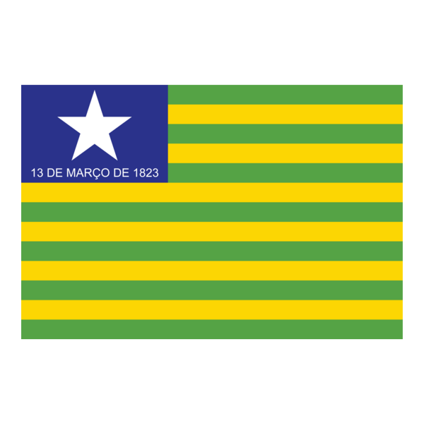 Bandeira Piauí Logo PNG Vector