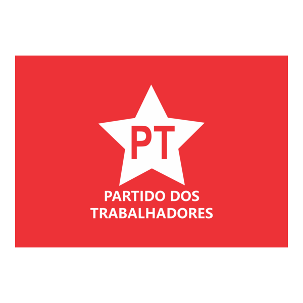 BANDEIRA PT-E BANDEIRA DIRETÓRIO MUNICIPAL Logo PNG Vector