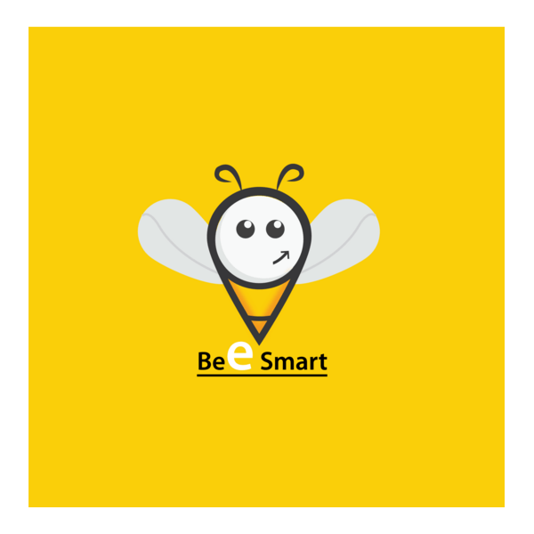 Bee Smart Logo PNG Vector
