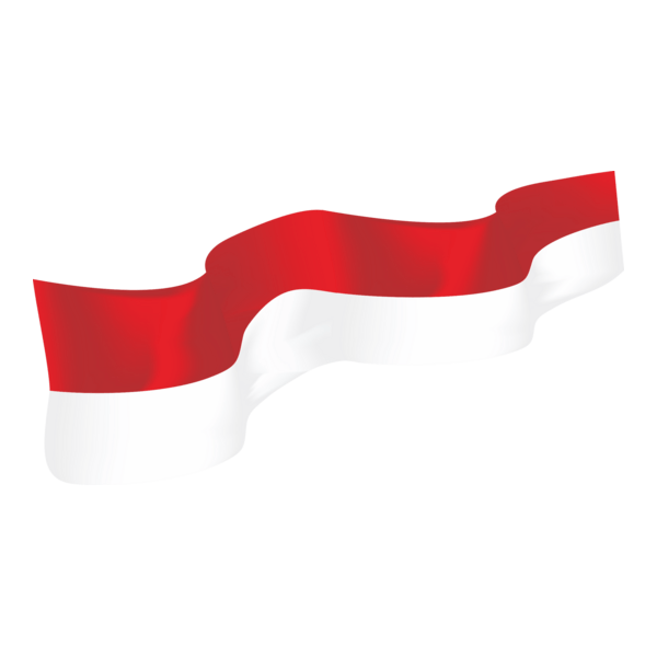 Bendera Merah Puti Logo PNG Vector