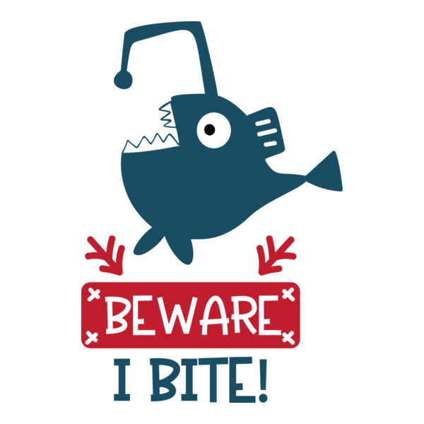 BEWARE, I BITE! Logo PNG Vector