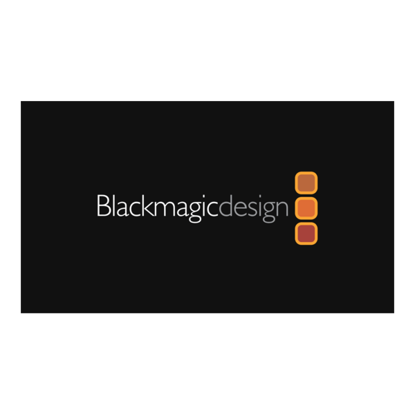Blackmagic design Logo PNG Vector