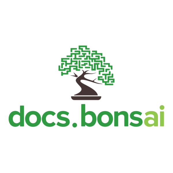 Bonsai Logo PNG Vector